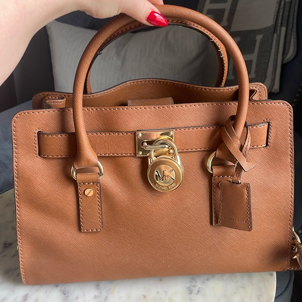 Authentic Michael Kors Hamilton Handbag